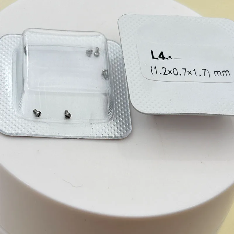 Suitable for L.ongines L4 watch back cover threaded screw 0.7 quartz screw