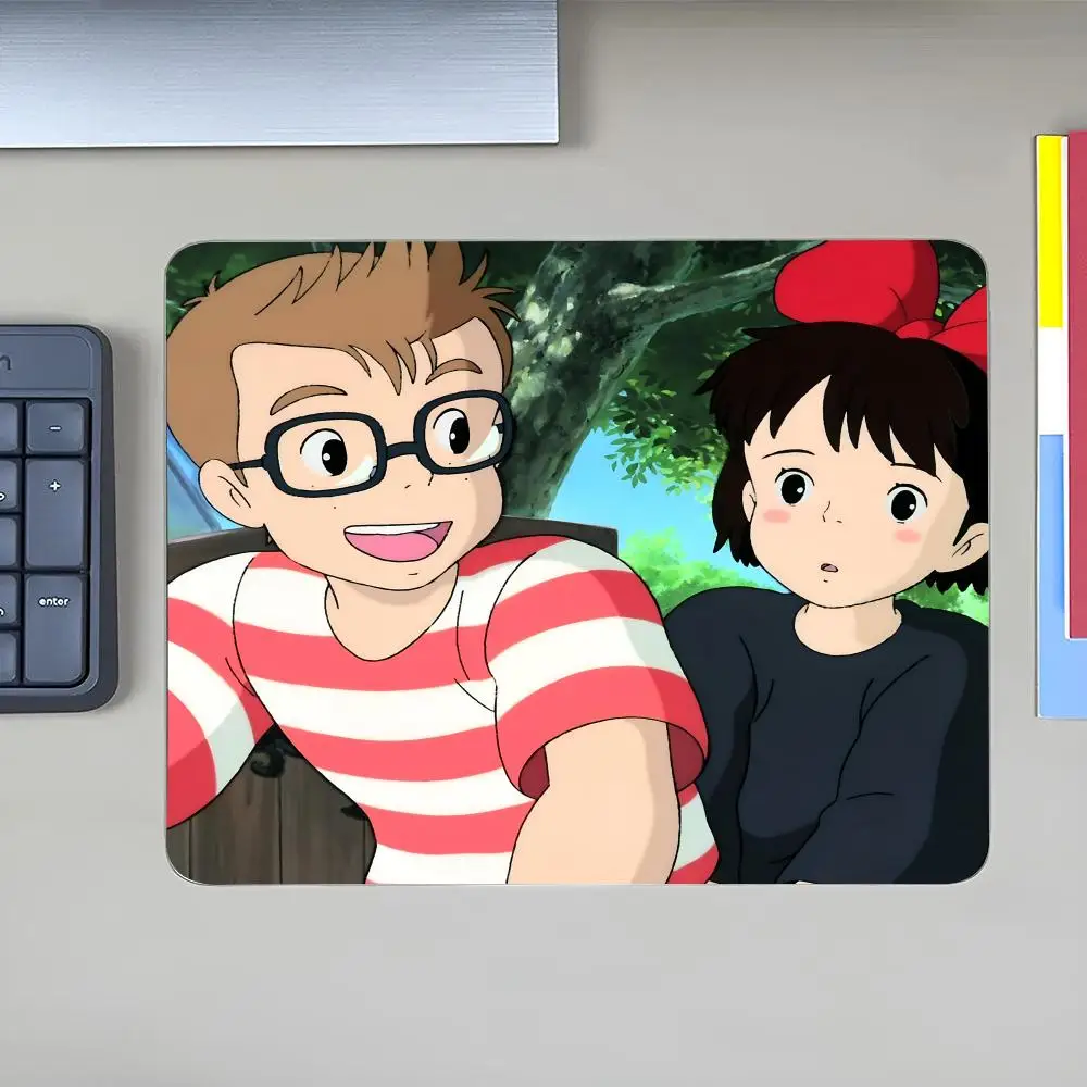 Anime For K-Kiki D-Delivery S-Service MINISO Mouse Pad Anime Game Mouse Pad High Quality Small Desk Pad Rubber Laptop Desk Pad