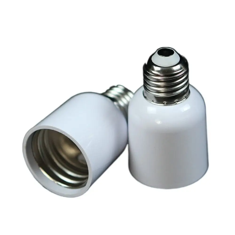 E27 Male to E14 B22 GU10 E40 Female Lamp Holder Converter Durable Multiple Models Lamp Base Heat-resistant