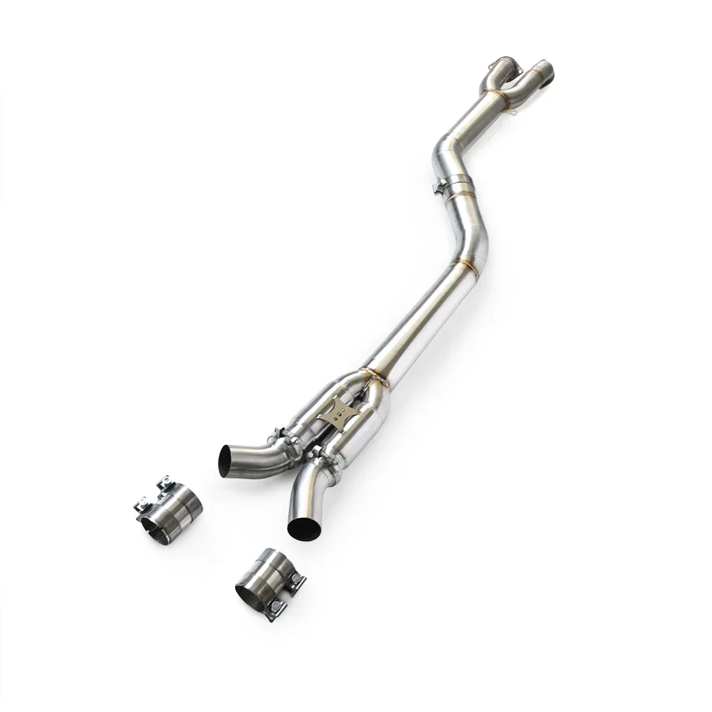 

for BMW M2 G87 S55 3.0T 2021-2023 high-performance exhaust Mid pipe with resonator exhaust modification racing power enhancement