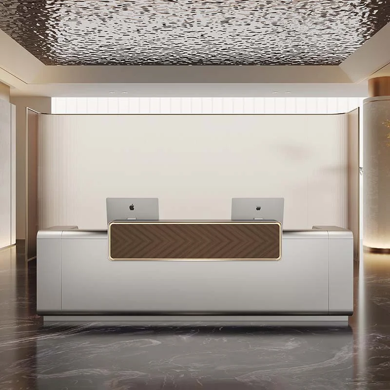 Design Luxury Reception Desks Boutique Large 240 Drawer Modern Reception Desks Shelves Commercial Biurko Do Recepcji Furniture