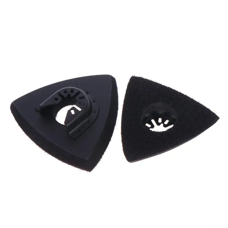 1Pcs Triangular Sanding Pads Oscillating Tool Quick Sandpaper Release Blades for Versatile Workshop Craft Projects