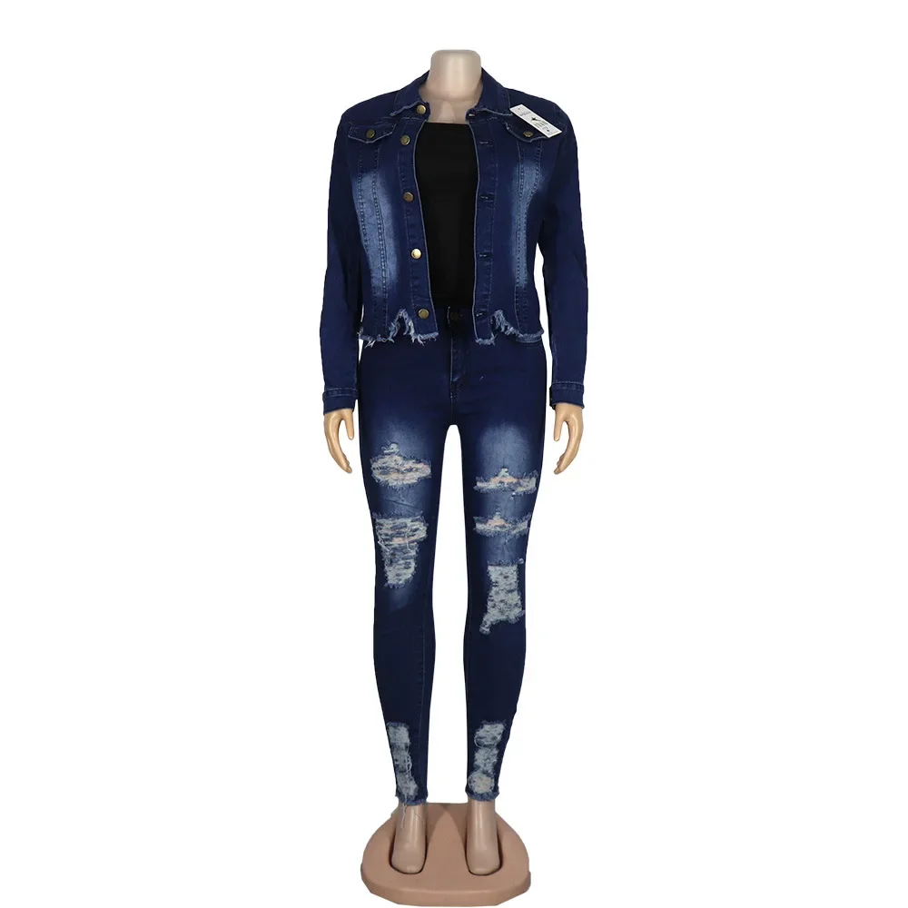 تخصيص 2025 الدنيم الأفريقي غير رسمي 3 قطعة مجموعات السيدات كم كامل بلوزات وسراويل مع البرازيلي مجموعات موضة الزهور طقم رياضي