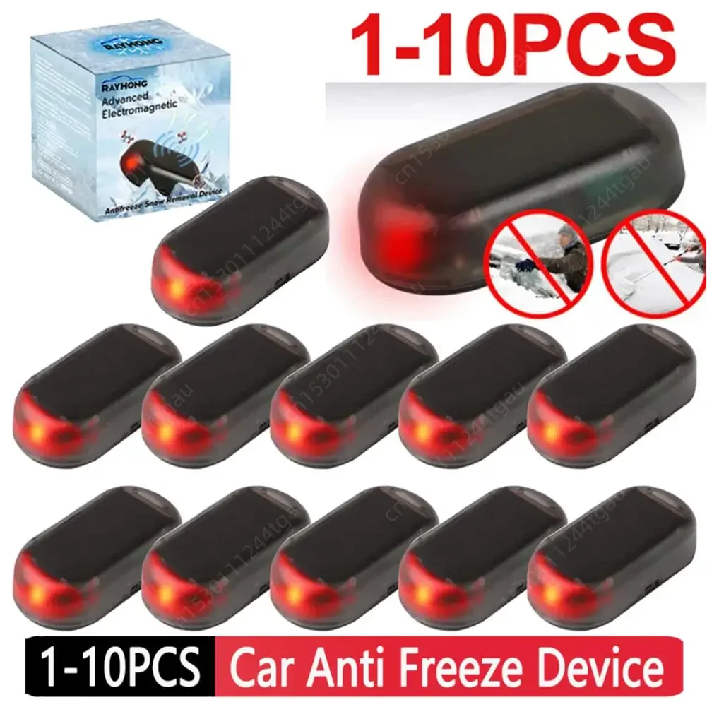 1-10PCS Car Windshield Snow Removal Instrument Electromagnetic Molecular Interference Antifreeze Device Car Interior Accessories