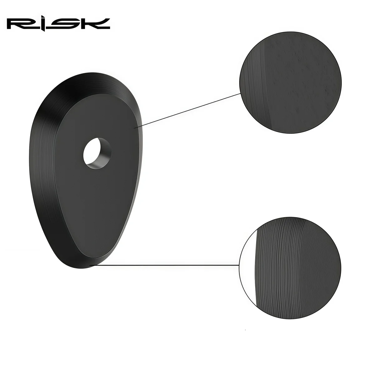 RISK RC315 Tastenpads für SHIMANO ULTEGRA R8170 / DURA-ACE R9270 Di2 elektronische Schalthebel – 4-teilige Schutzabdeckungen – Detail 3