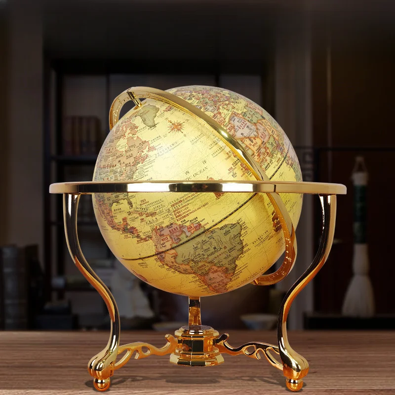 Globe ornaments, office crafts, living room, study, home decoration, business opening gifts