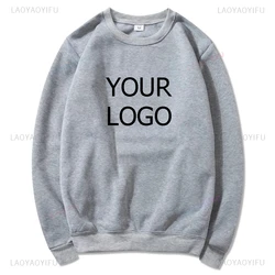 DIY Custom Design Sweatshirt Customized Logo Personalized Hoodie Student Casual Custom Printed Text DIY Hoodies Sweater