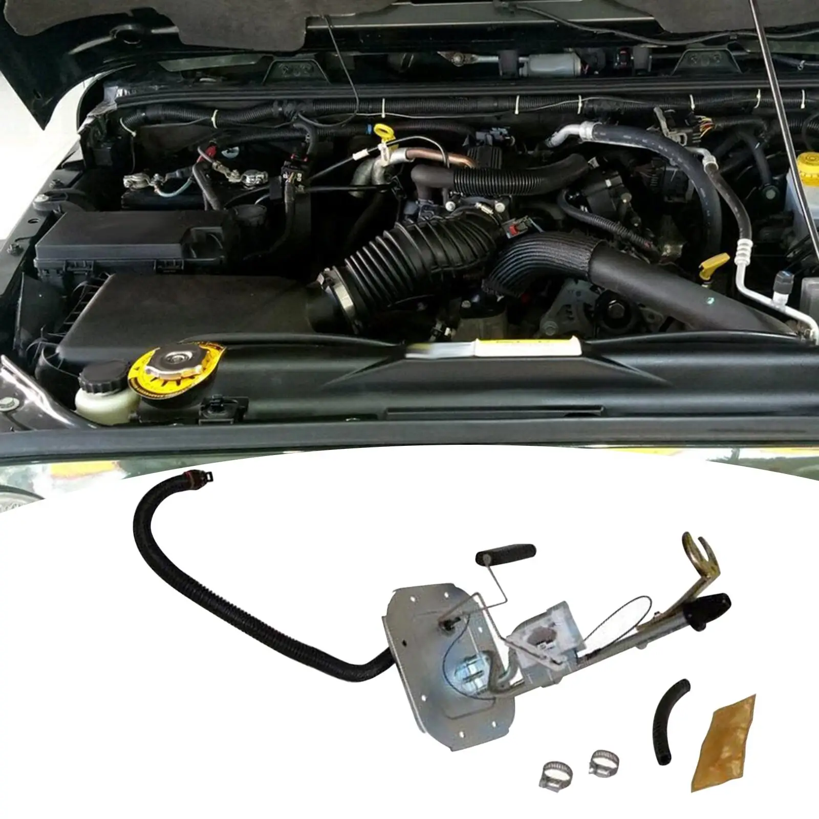 Automotive Fuel Sending Unit 53003341x Easy to Install Replacement Part Car Accessories for Jeep Wrangler Yj 1987-1990