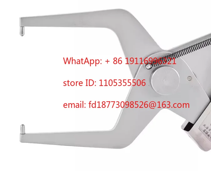 Instrumento de medición de espesor de pared de alta precisión 0.01 con calibrador exterior y calibrador interior