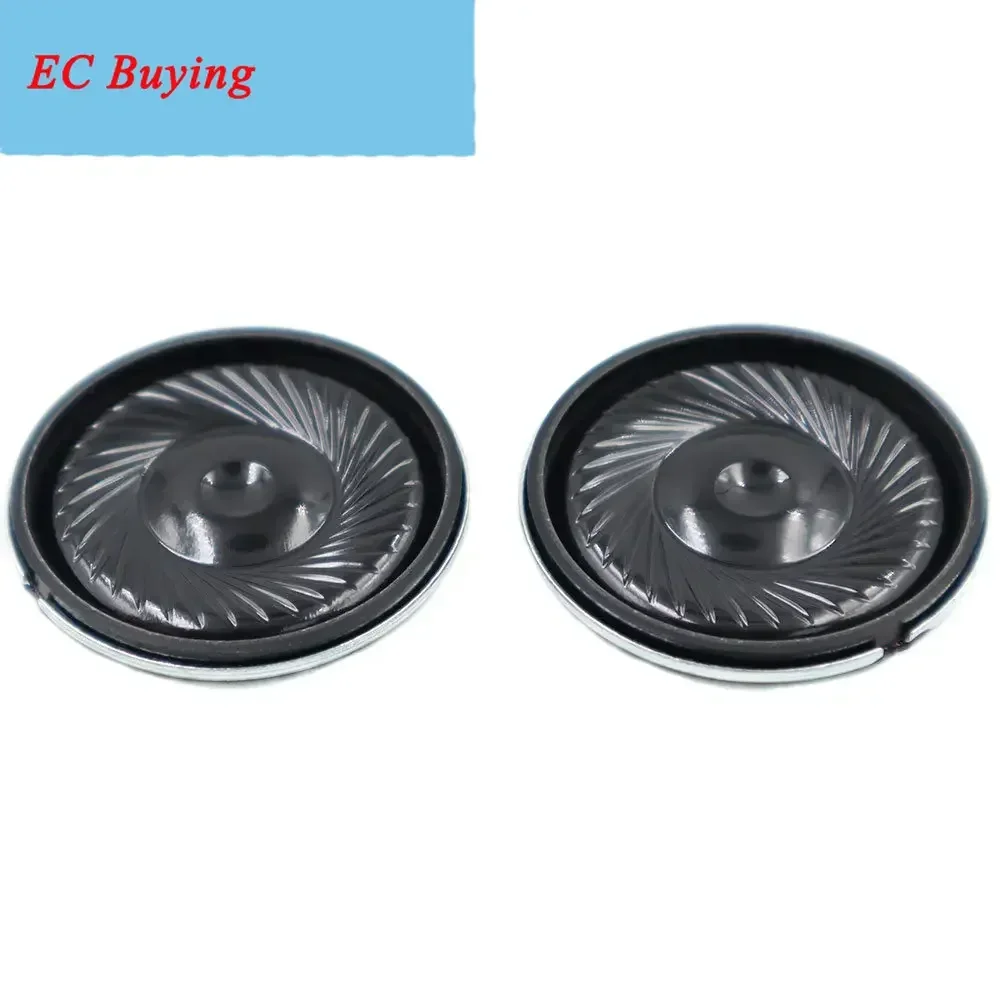 2Pcs/Lot 32MM 8Ohm 2W Iron Case Internal Magnet Speaker Ultra-thin 32*5.5MM Diameter 32 MM 8 Ohm 2 Watt Loud Speaker Loudspeaker