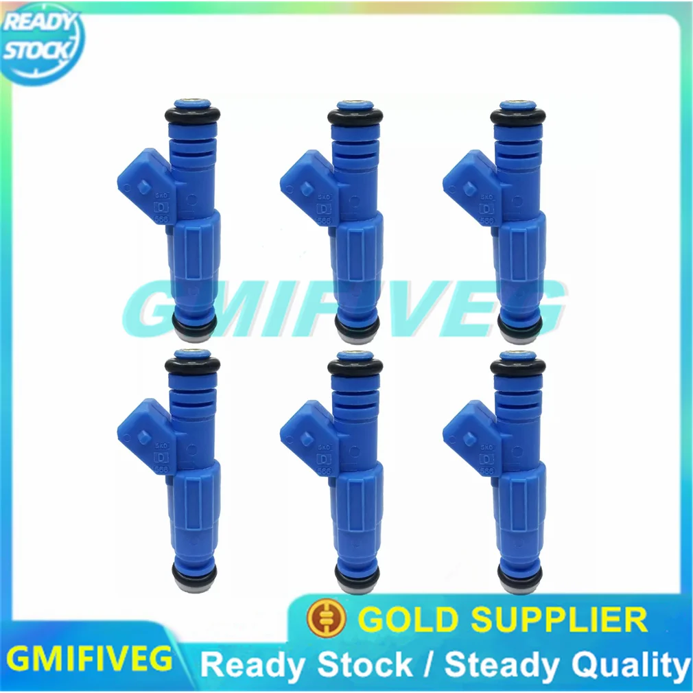 0280150552 078133551E 6PCS Upgrade EV1 Fuel Injectors For Audi 1994-1998 2.8L V6