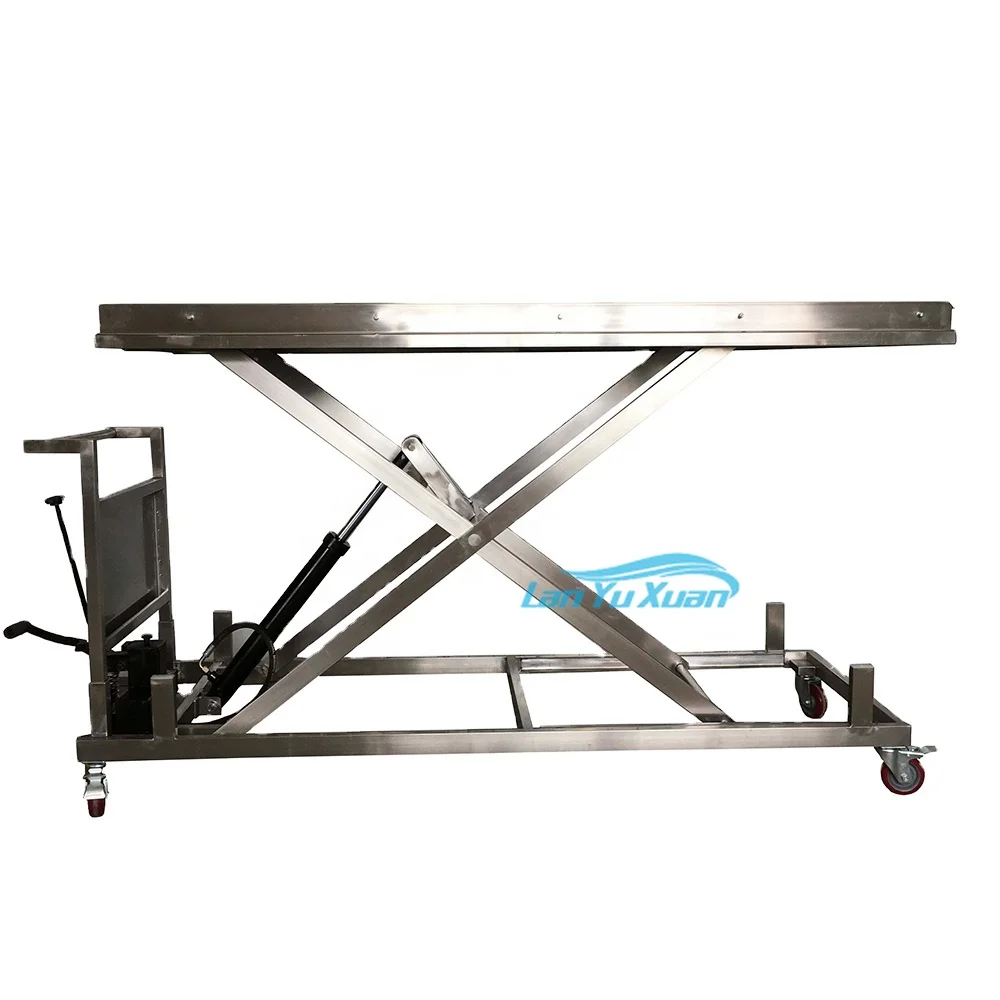 

Hospital Funeral Equipment hydraulic mortuary lift and trolley