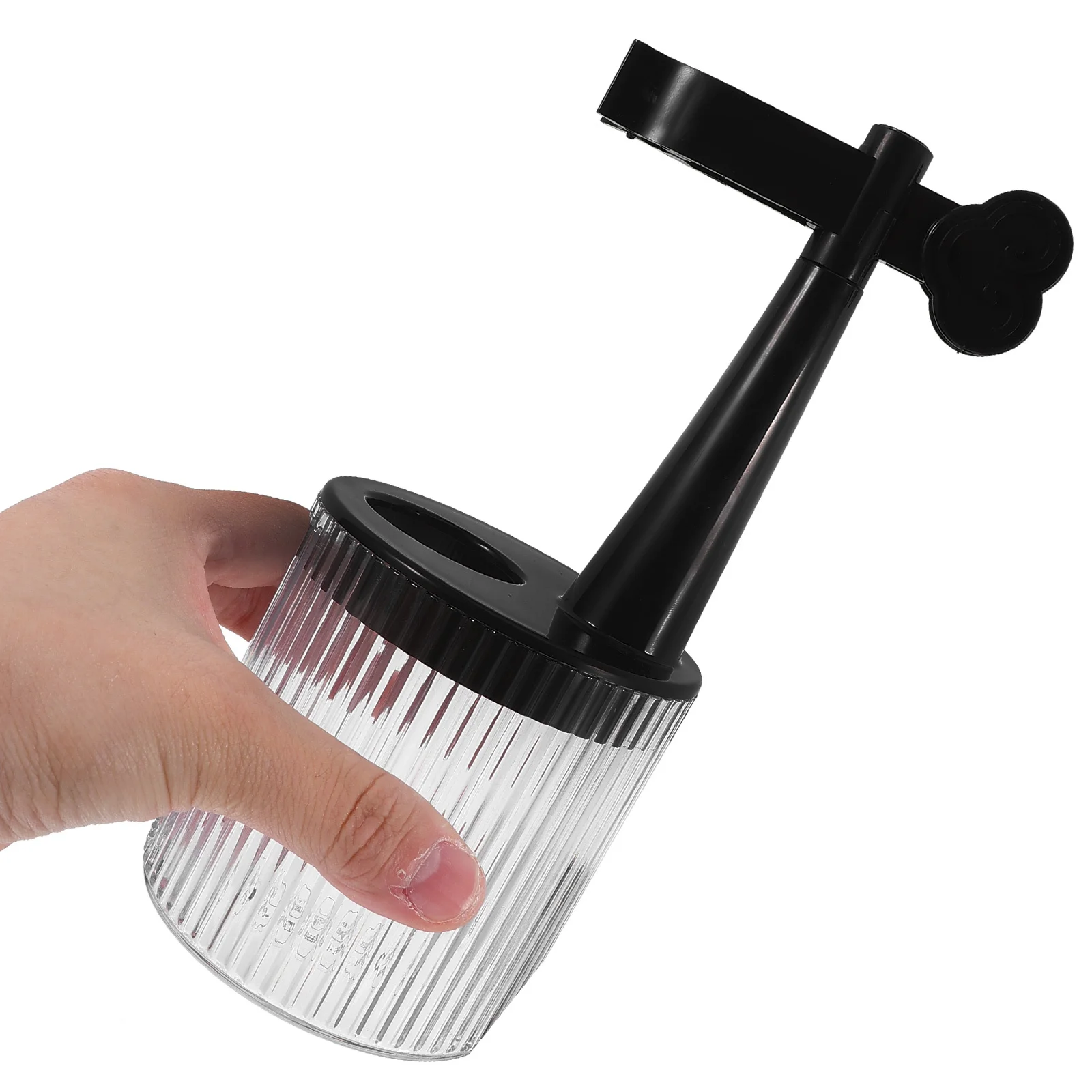 1 قطعة فرشاة الكتابة الراحة الثقيلة فرشاة بلاستيكية حامل قلم لتخزين أدوات الخط المدمجة رف مكتب قلم متعدد الأغراض