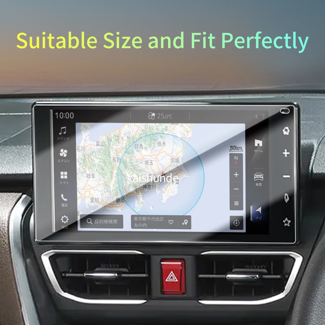 Car Stickers Meters Protector For 26 HONDA Rocky Tempered Glass Protective Film Display Navigation Vehicle