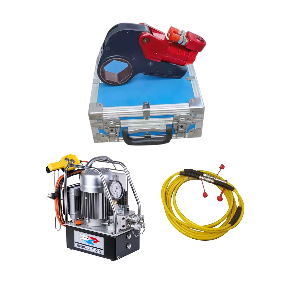 Aluminium-titanium industriële holle zeshoekige hydraulische momentsleutel voor boutoplossingen