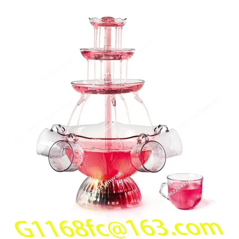 High Quality 5-cup Red Wine Fountain Can Be Used for Multiple Purposes At Cocktail Parties part