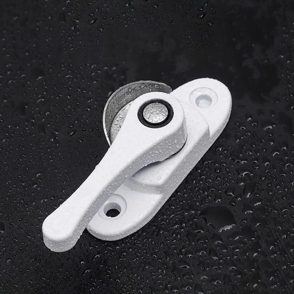 Window Lock Buckle Window Safety Lock Anti Wear Aluminum Alloy Sliding Door Lock Multifunctional Door and Window Hardware