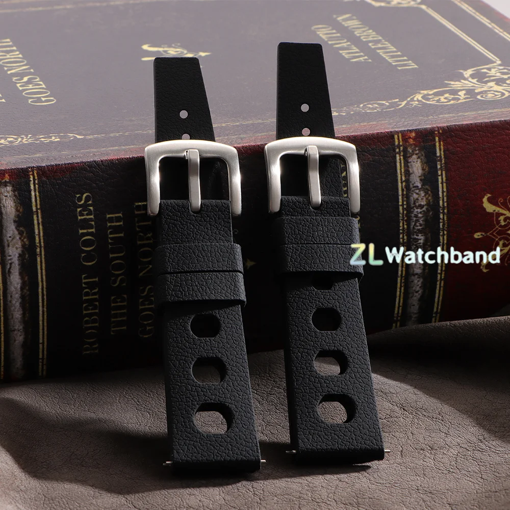 20mm 22mm Tropical Silicone Strap Quick Release Watch Band New Soft Tropical Rubber Strap Universal Men Women Smart Watch Strap