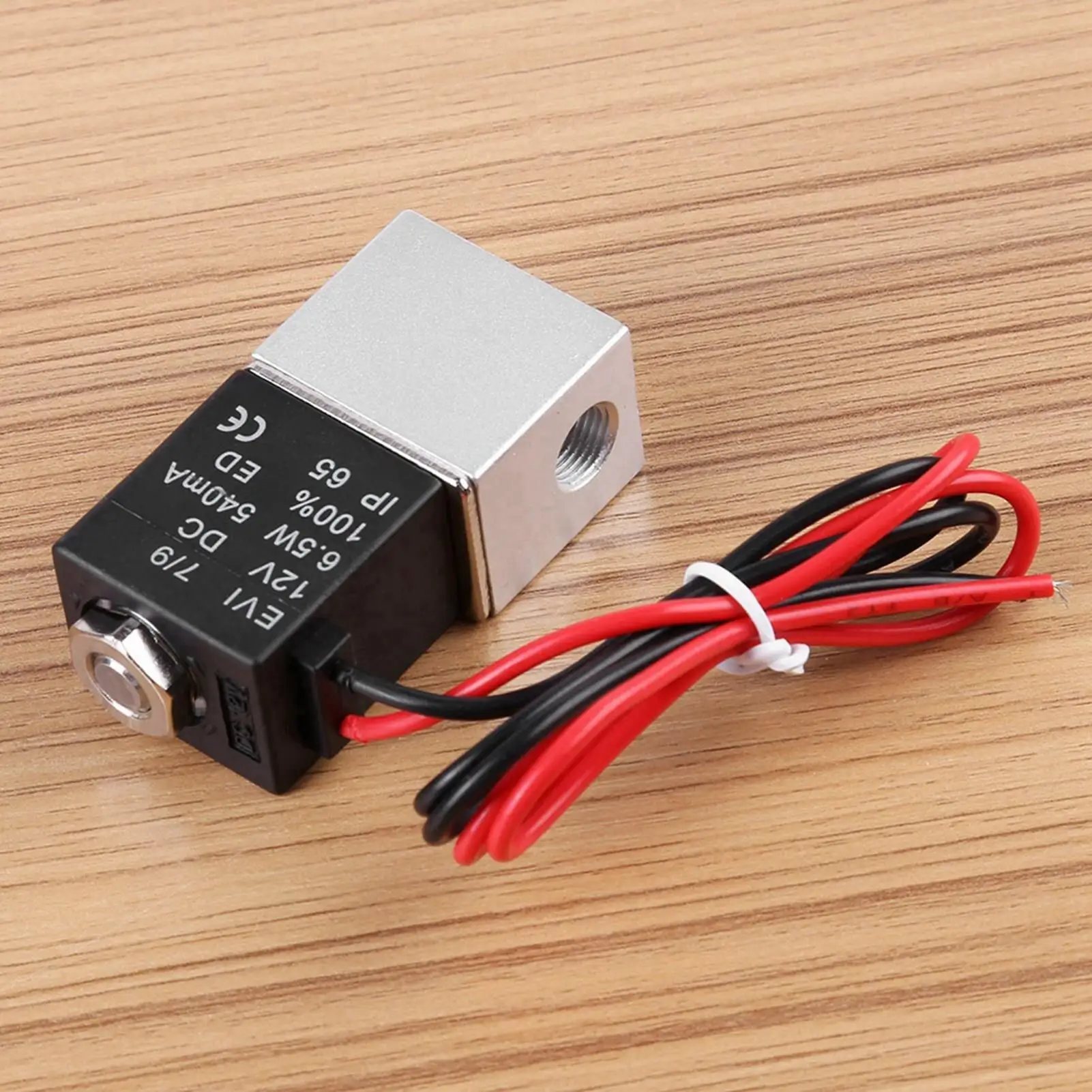 12V Electric Solenoid Valve 2 Way Pneumatic Diverter Control Device for Oil Gas Water Applications