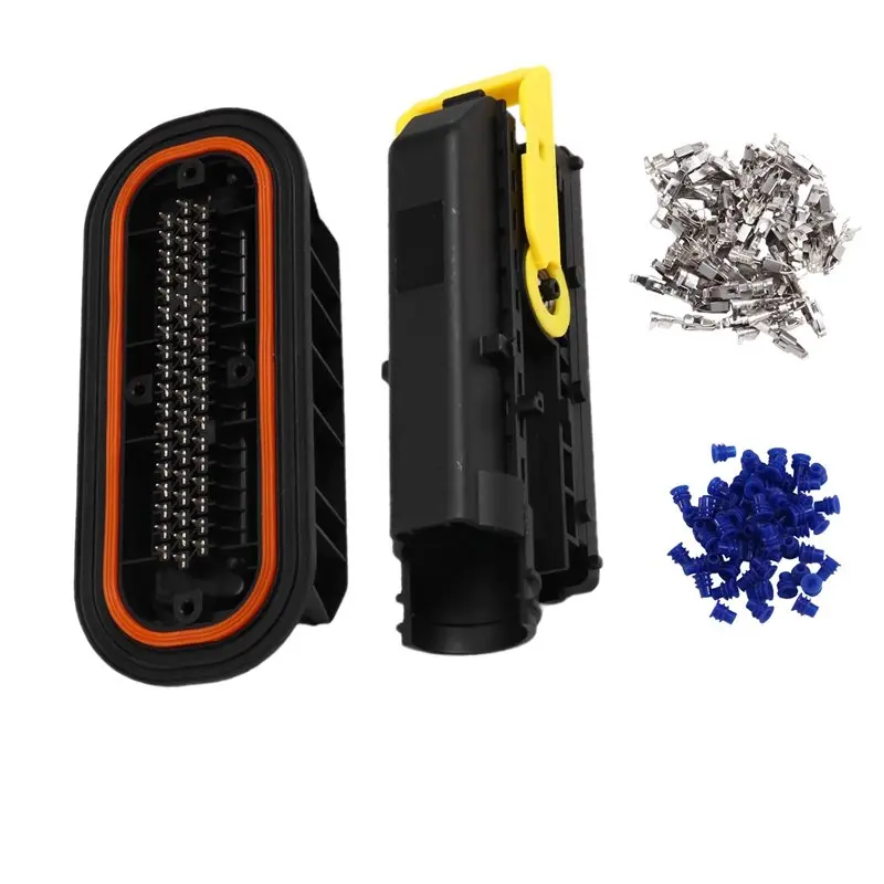 2X 2-967677-1 1718248-1 55Pin Auto Connector Module Truck ECU Plug DJ7552-3.5-21 A4574434140 A0084462840 For Benz