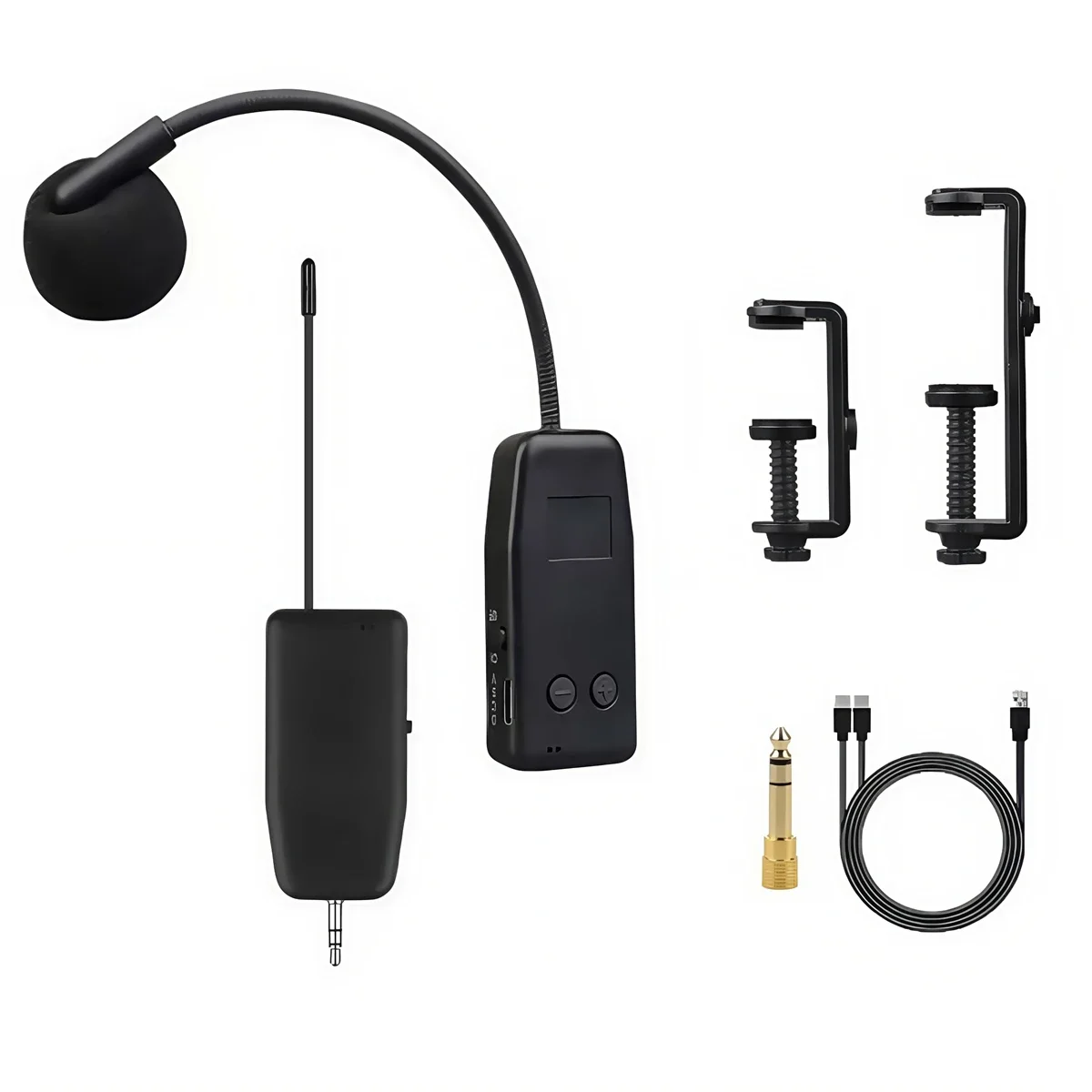 

Lightweight Design 2 4G Wireless Microphones Ideal for String Instrument Performers Needing Flexibility in Movement