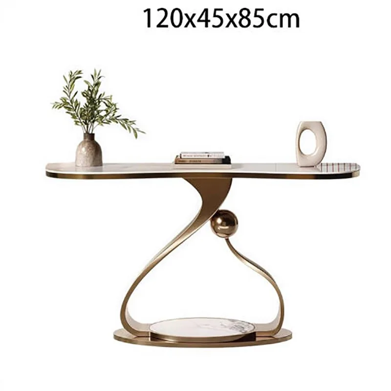 طاولة وحدة التحكم الفاخرة ديكور الجمال الحديث مداخل الجدول تصميم أثاث الشمال مدخل وحدة التحكم أثاث غرفة المعيشة