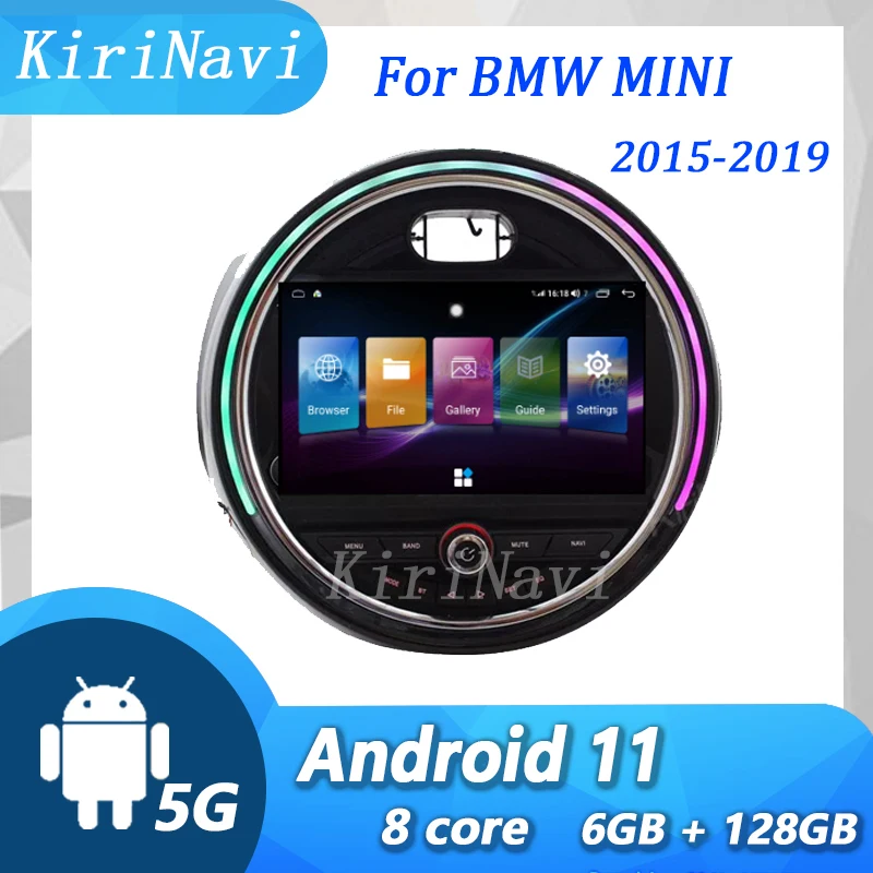 

KiriNavi Android 11 For BMW MINI Cooper 2015-2019 Auto Radio Car DVD Multimedia Player Auto GPS Navigation Stereo 4G DSP Video