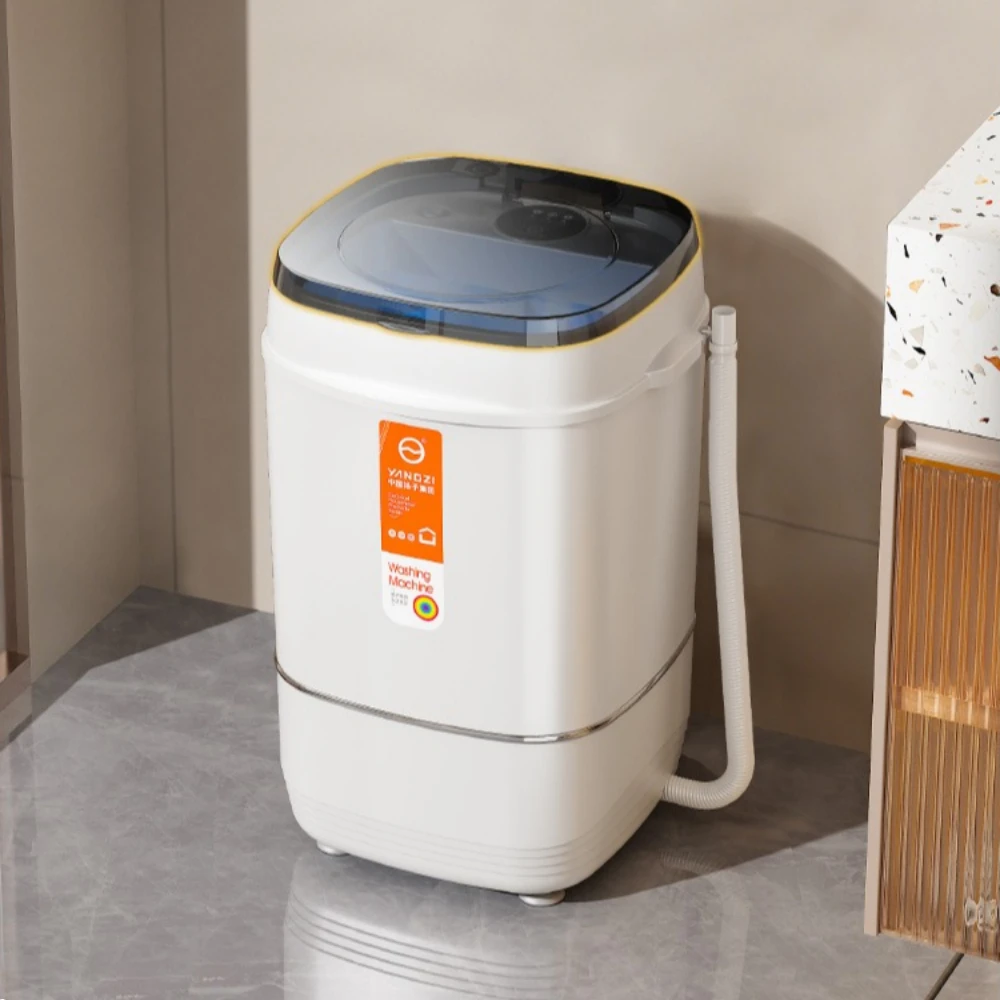 Mini Washing Machine  Portable Semi-automatic Washer Blue Light Sterilization for Home Clothes   portable washer Home Appliances