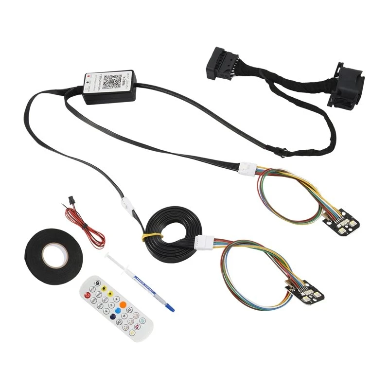 RGBW For BMW X3 Pre LCI G01 X4 G02 X3M F97 Pre 2018-2021 RGB Multicolor LED Boards DRL Module Daytime Running Light