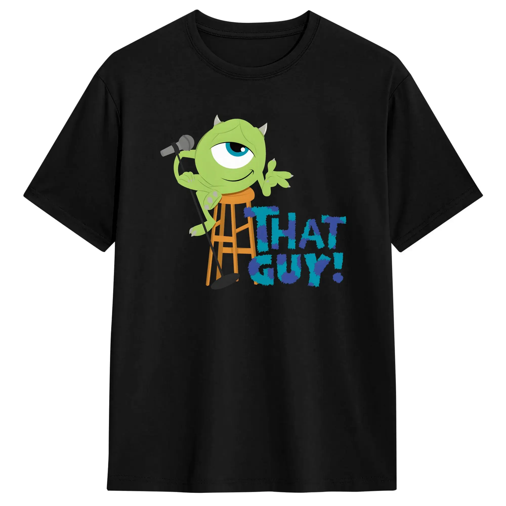 Monsters Inc T Shirt Summer Laugh Floor THAT GUY!  Harajuku T Shirts Man Cotton Comfortable Clothes Short Sleeve Y2K Fun Tshirt