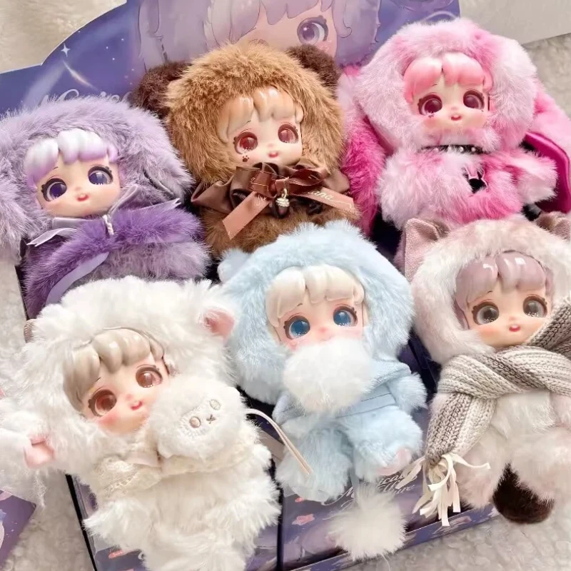 

In Stock Miana Elf Adventure Series Blind Box Cute Fluffy Plush Pendant Collectible Trendy Toy Gifts Mystery Box Dolls For Grils