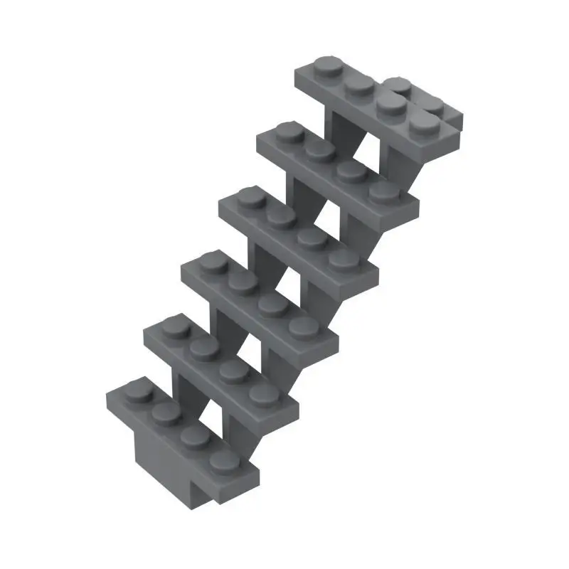 10 Stück DIY Bausteine Leiter 7x4x6 Dicke Figurensteine Lehrreiches Kreatives Spielzeug für Kinder Größe Kompatibel mit 30134 – Detail 5
