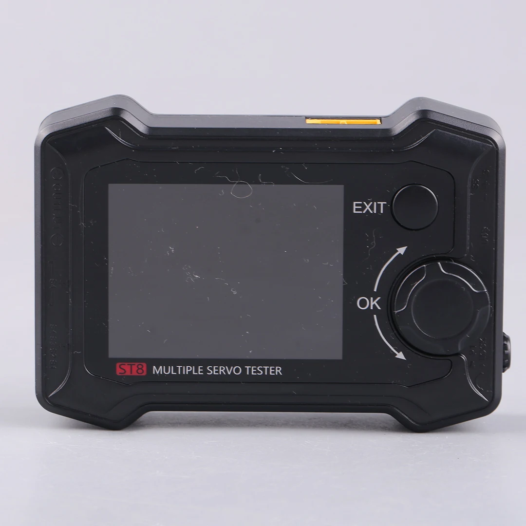 ToolkitRC ST8 8CH 100W 2A 7-28V LCD Servo Special Tester PWM/PPM/SBUS Signal Speed Liner Step Servo Analyzer With 4-Ways Indepen