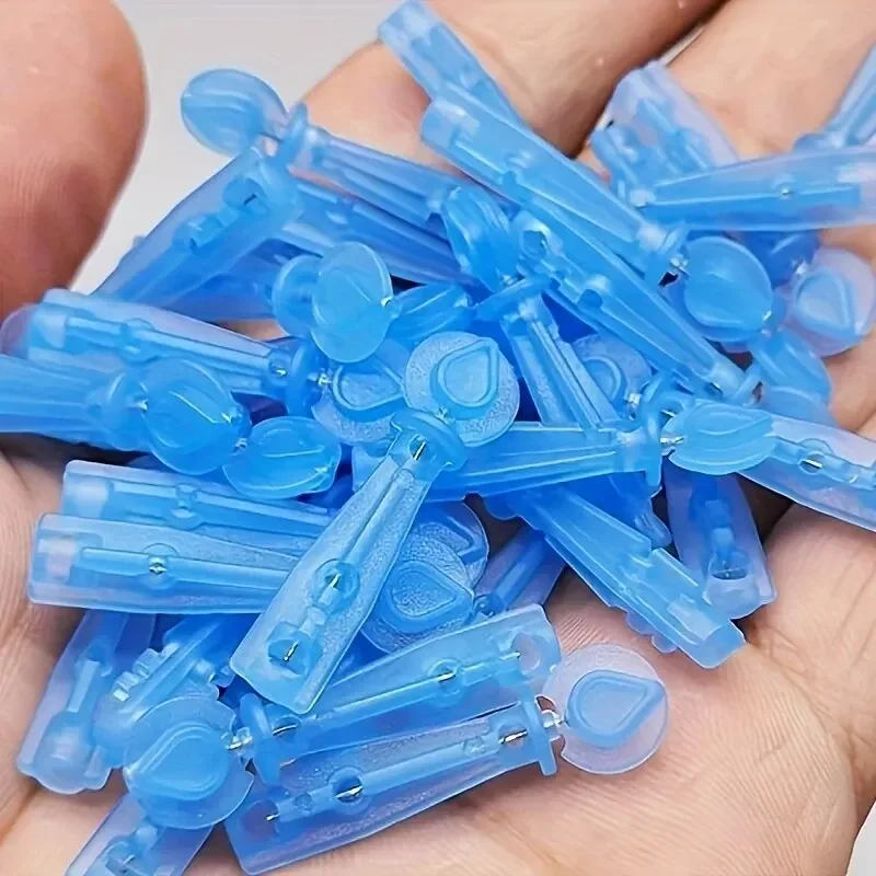 50 pçs removedor de cravo descartável acne agulhas removedor cravo ferramenta remoção e limpeza facial agulhas de aço inoxidável