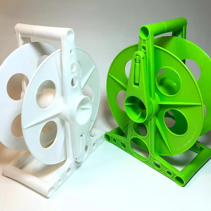 

Бытовые катушки для шлангов, многофункциональная портативная катушка для намотки, профессиональный садовый роликовый лоток для хранения проволоки, пластиковая проволочная катушка