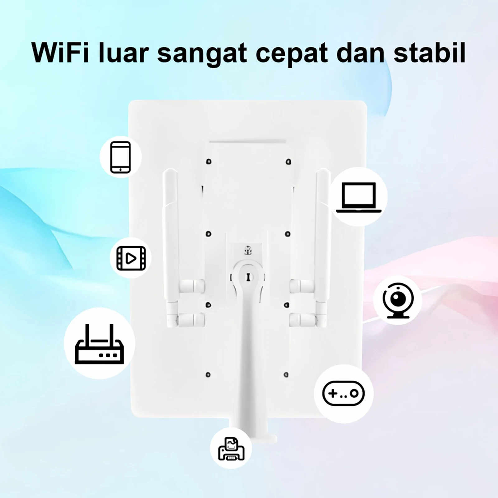 Solar Powered 4G LTE WiFi Router IP66 Waterproof Outdoor Wireless Router 15W 18000mAh WiFi Hotspot for Outdoor Camera Phone PC