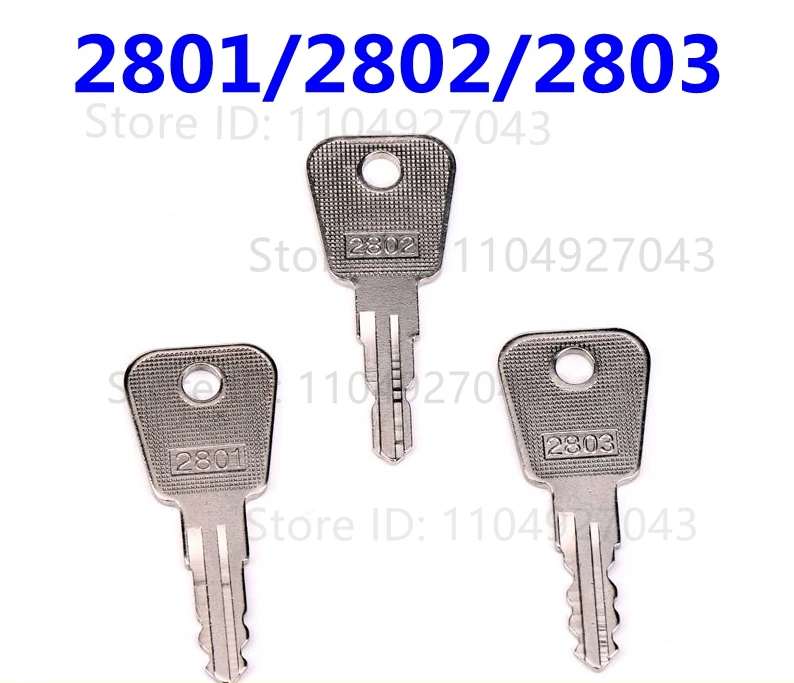 Elevator base station lock key suitable for Mitsubishi power outbound call lock key 2803 2802 2801 elevator accessories