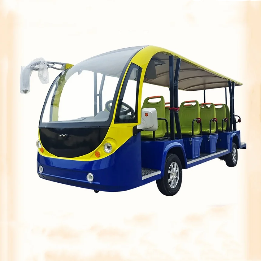 

Golf Cart Wholesale Factory Direct City Vehicle 72V Intelligent Electronic Control Electric Bus Electric Office Bus Electric Car