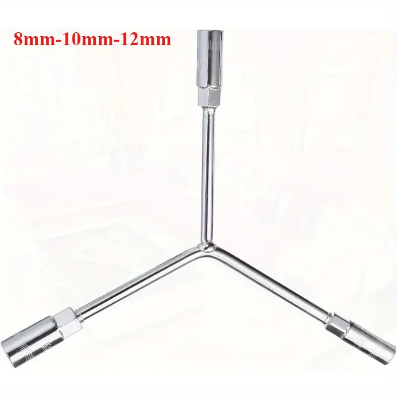 

Y Shape Trident Wrench Bike Car Wheel Key Hex Sleeve Spanner Bicycle Repair Super Socket Tool 8mm 10mm 12mm