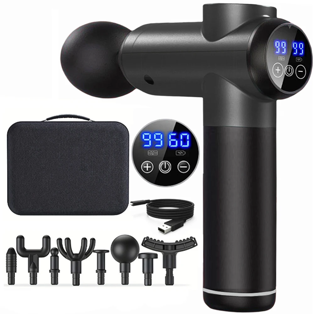 Shoulder Massager Gun Massage Machine Massagers for Body Vibrator Electric Muscle Massager Men's Grooming Massage Device Masseur