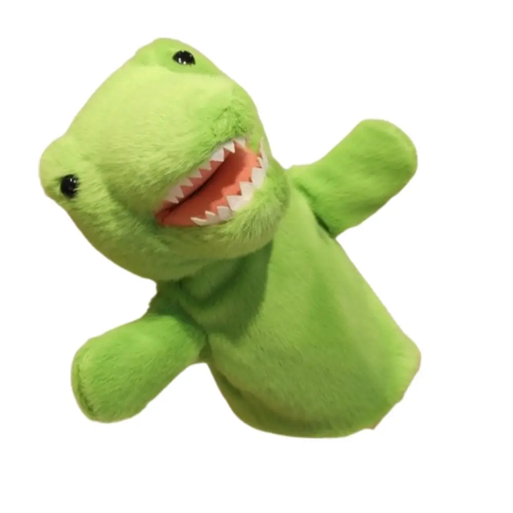 

Frog Animal Hand Puppet Storytelling Duck Stuffed Plush Shark Toys Soft Early Education Hand Finger Story Puppet Kid Gift