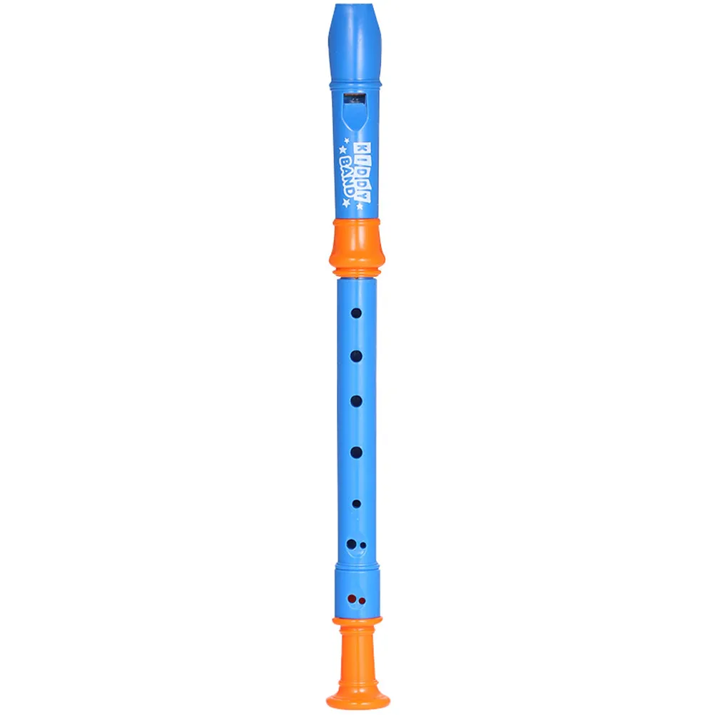

Flute Musical Instrument for Kids Plastic Wind Instrument Learning Tool Develop Hearing Motor Skills Hand Eye Coordination