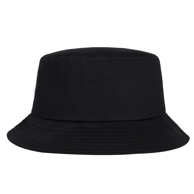 Unisex Solid Color Light Plate Personality Bucket Hats Fishermen Caps Outdoor Casual Cap Sunscreen Hat