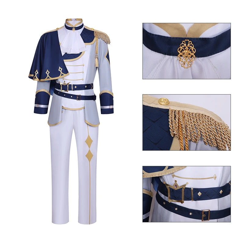 Anime Kamishiro Rui Cosplay Costume PJSK Wonderlands×Showtime Stage Knight Costumes Kamishiro's Wig Headwear Halloween Suits