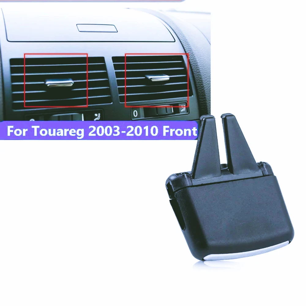 Para VW Touareg 7L6 7LA tablero frontal AC rejilla ventilación ajuste Clip slizante perilla