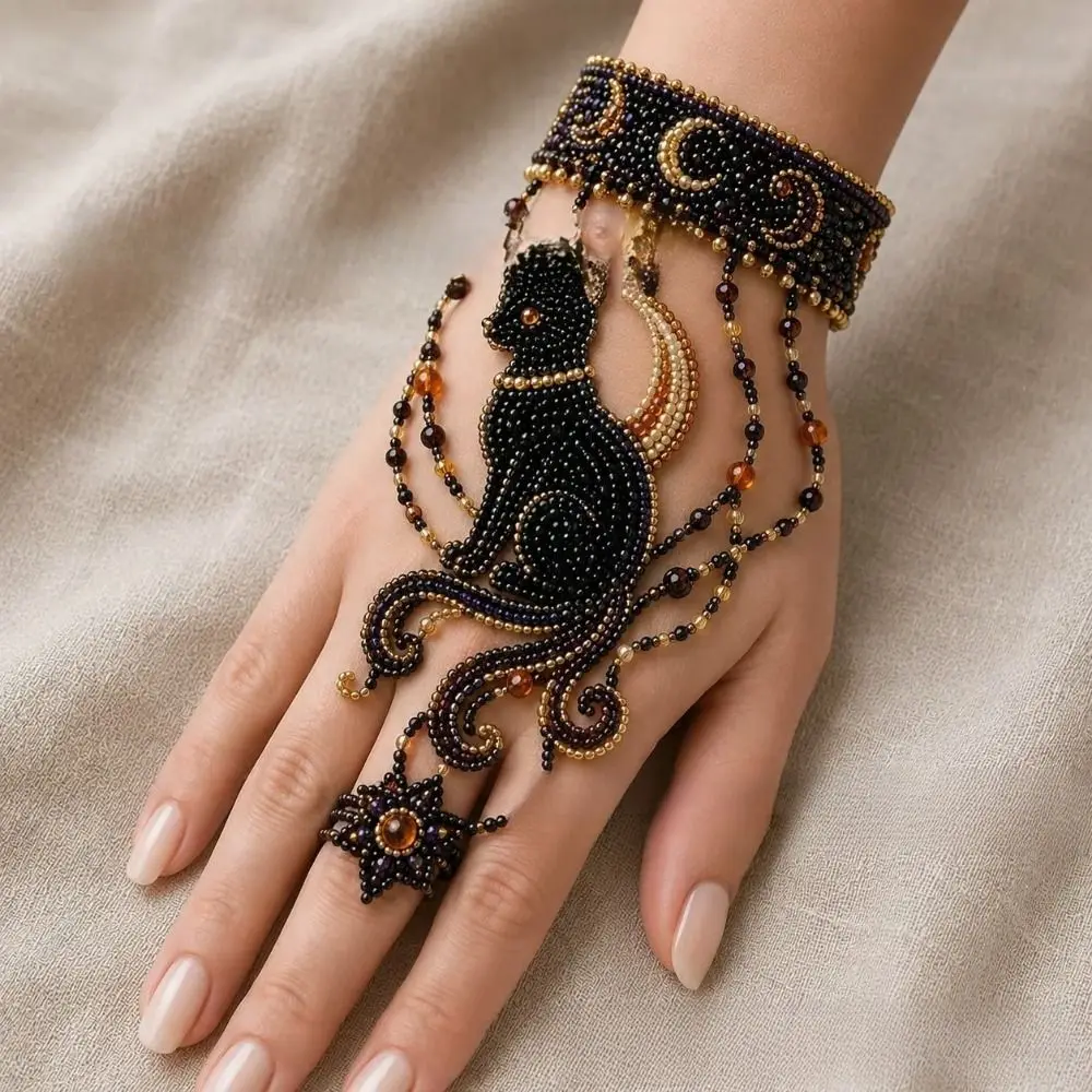 Animal Design Animal Shaped Bracelet Non-Finished Products Beginner-Friendly Beaded Bracelet Kit Hand Jewelry Craft