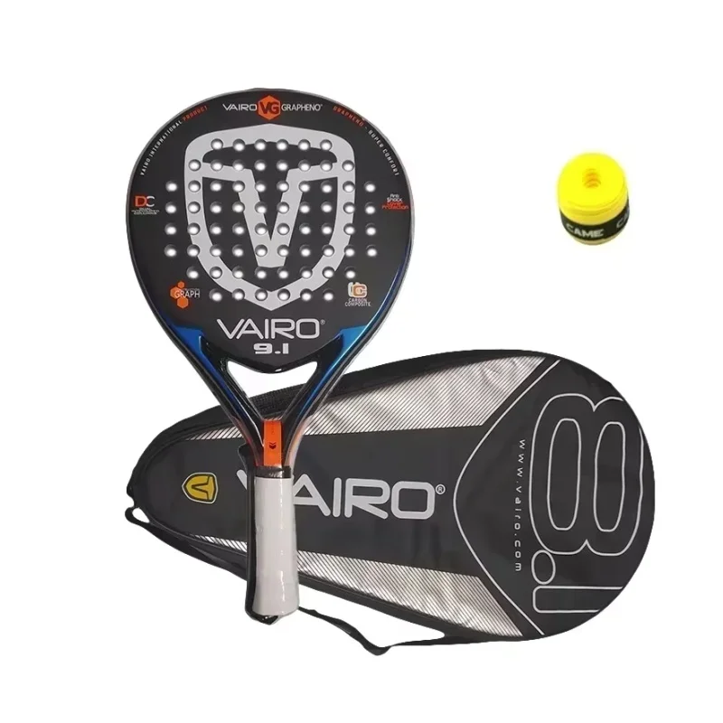 

Hot Professional Padel Tennis Racket Carbon Fibre Composite Diamond Shaped EVA Laminated Foam Fengdong 3D SPIN Sports Racquet