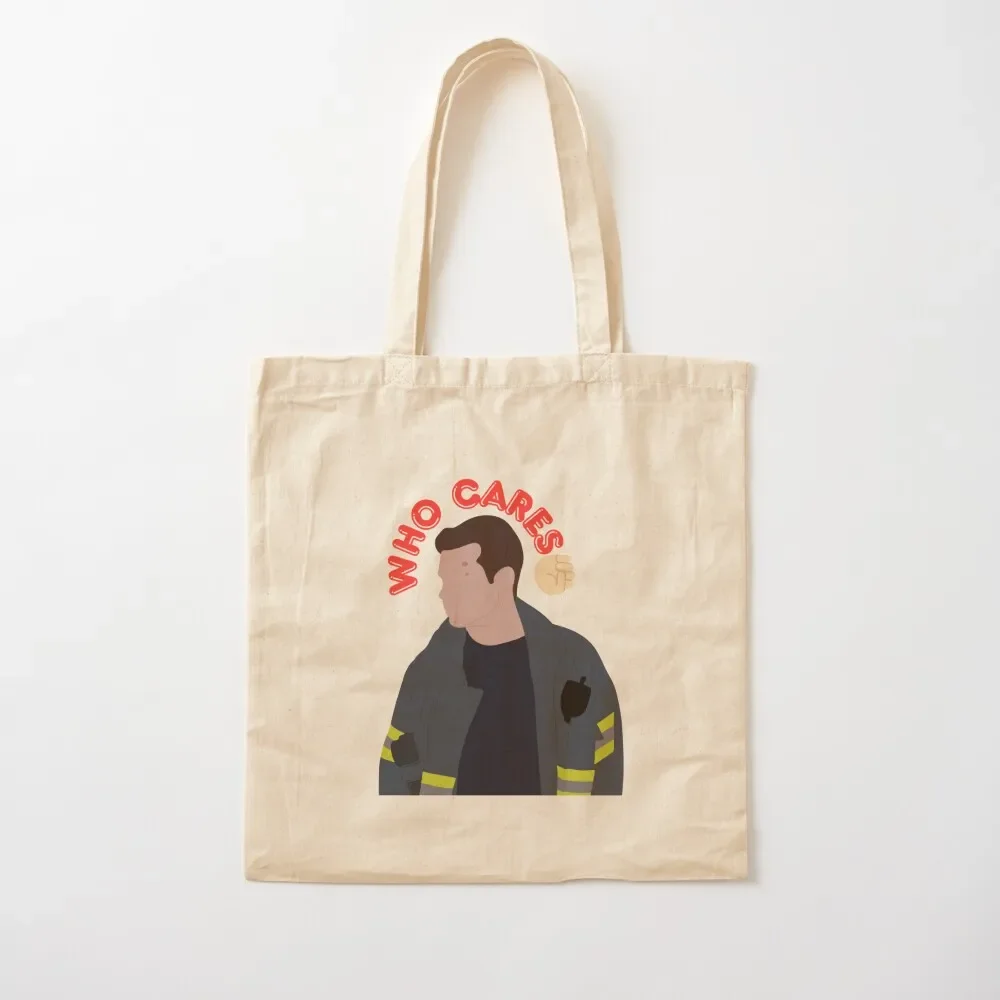 

who cares Evan Buckley 9-1-1 Tote Bag Fabric bag Lady bags