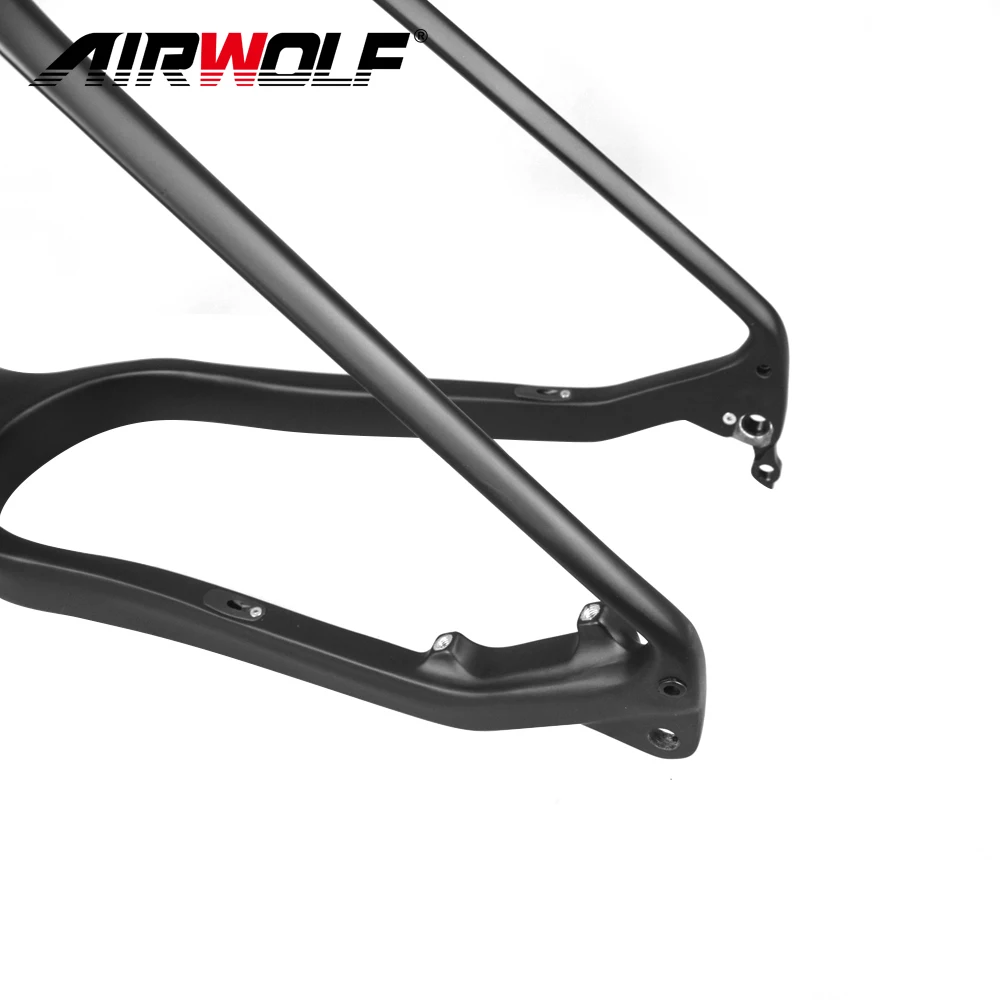 Lightweight 26ER*5.0inch Carbon Fat Bike Frame BSA Thru Axle 197*12mm 150*15mm Snowbiking Bicycle Frameset MTB Carbon Fat Frame