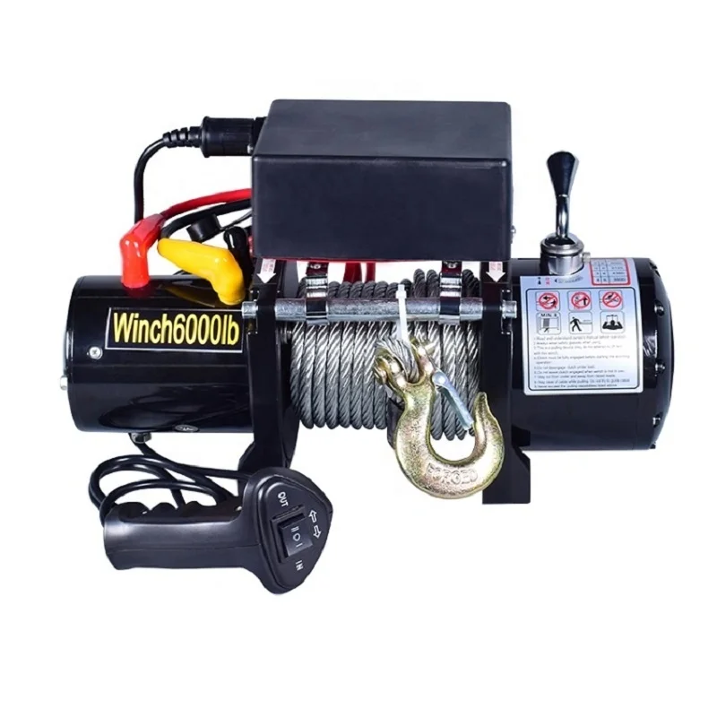 

DC 12V 2000lbs Mini Car Winch